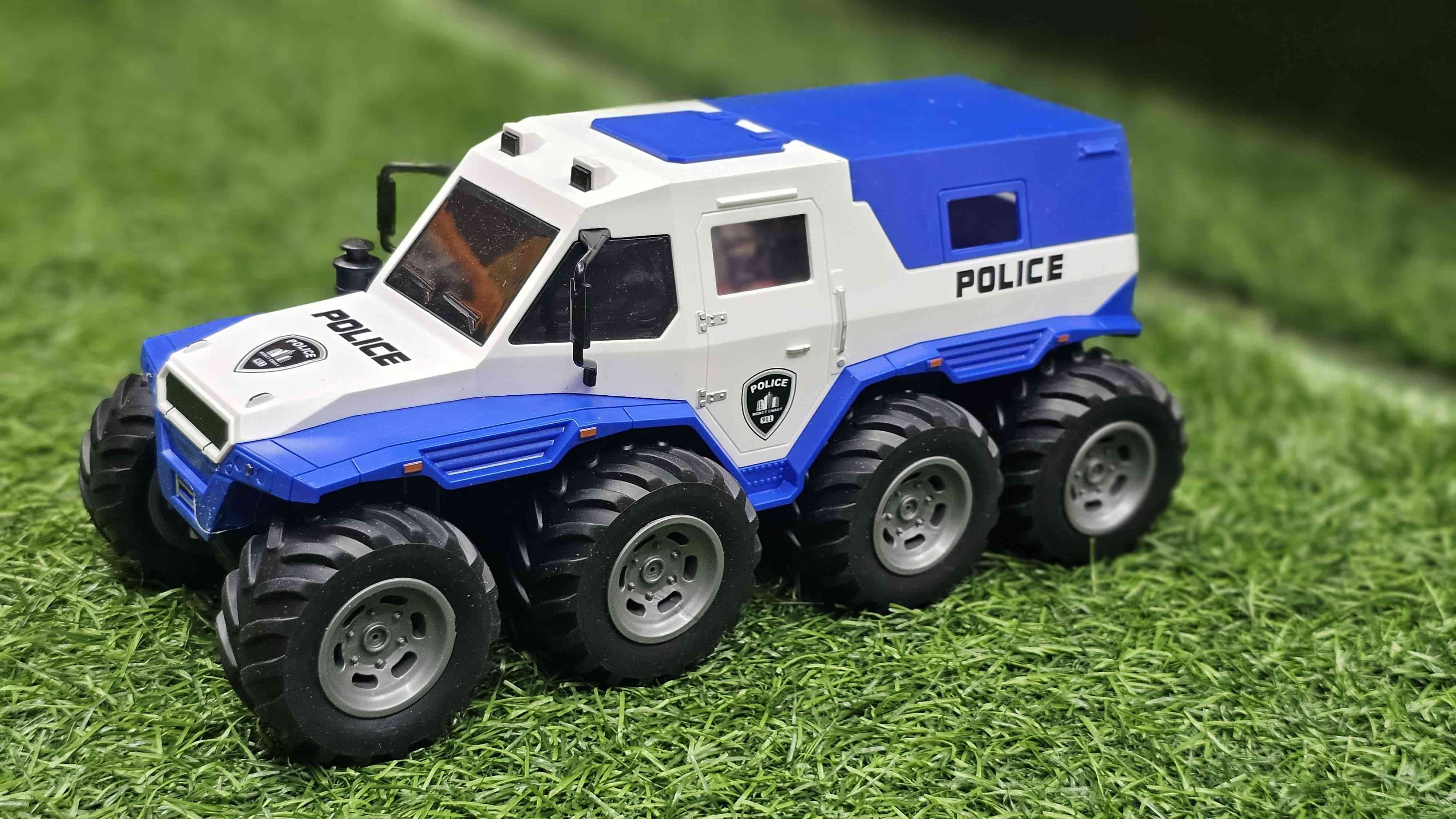 Police jeep gun remote